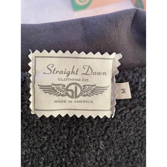 Straight Down Shearling Vest - women’s Size M - Black - Picture 4 of 4